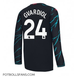 Manchester City Josko Gvardiol #24 Replika Tredje Tröja 2023-24 Långärmad
